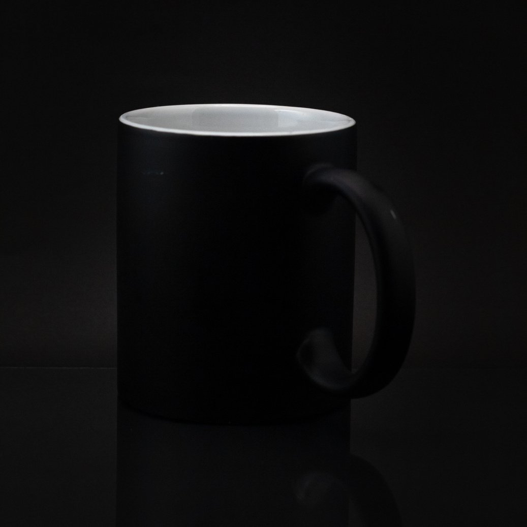 Black Ceramic Mug 