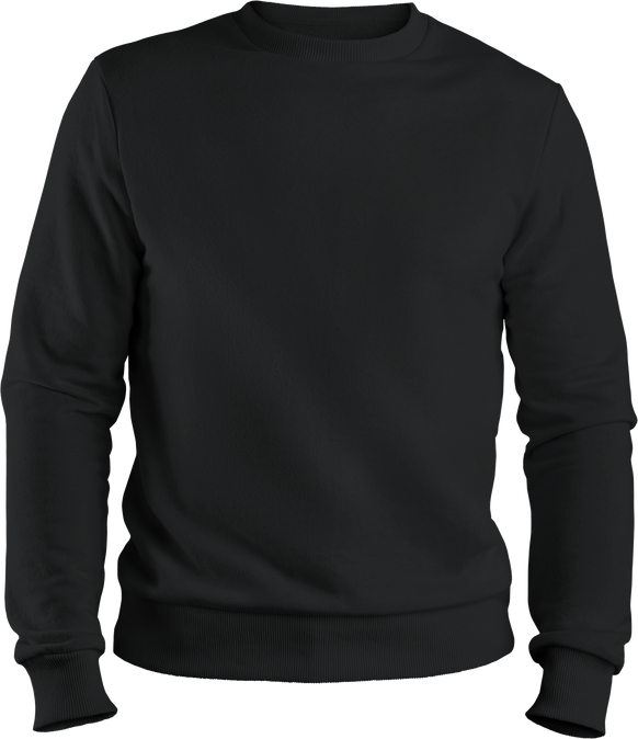 Black Sweatshirt Cutout